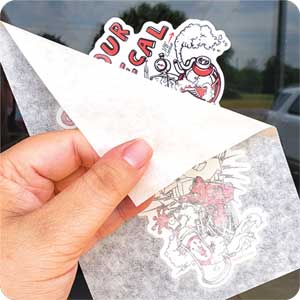 Applying Vinyl Decals Applying Vinyl Decals